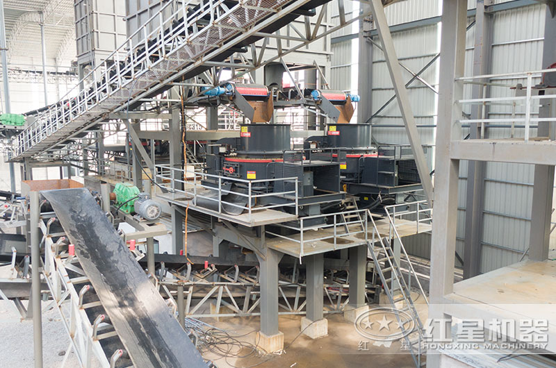 新型硬岩制砂机工作现场图片 新型硬岩制砂机工作现场图片