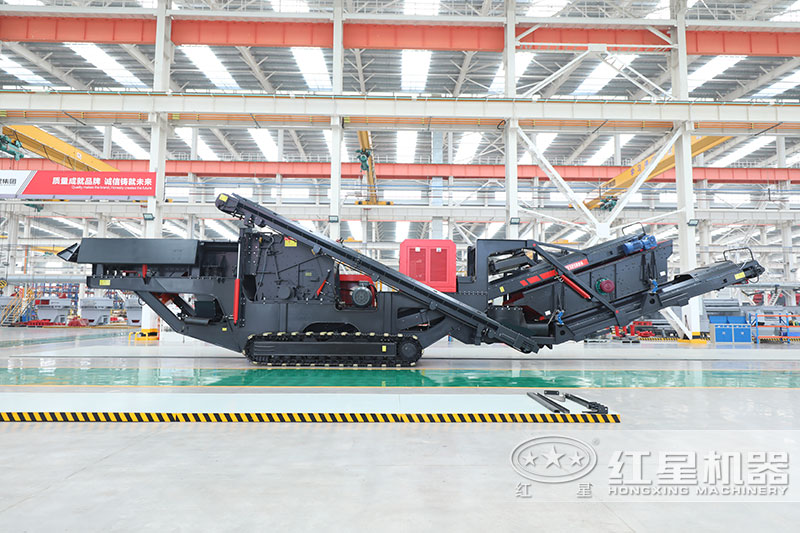 履带式移动破碎机,自行驱动,灵活转场 履带式移动破碎机,自行驱动,灵活转场