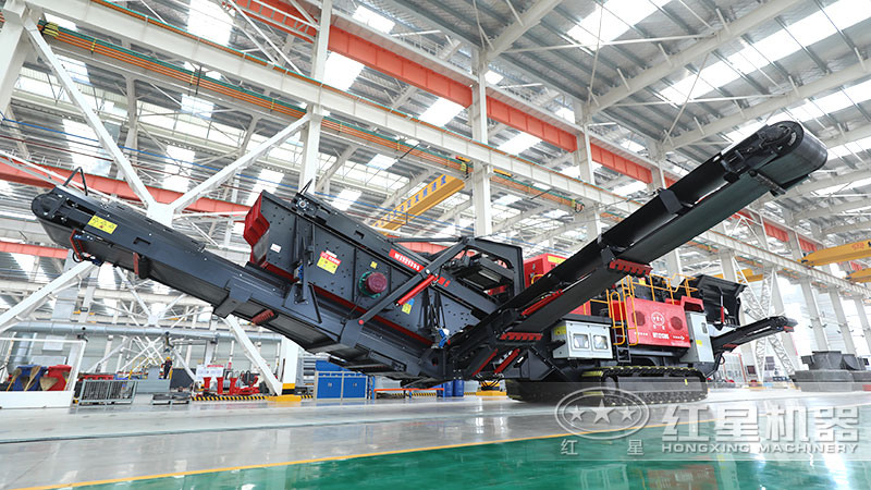 履带式移动破碎站行走方便、机动性强 履带式移动破碎站行走方便、机动性强