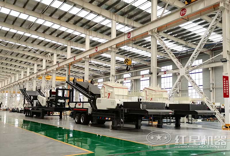 移动破碎站有轮胎和履带两种类型 移动破碎站有轮胎和履带两种类型