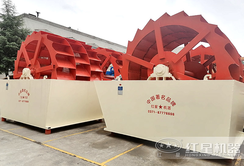 水洗砂生产线主要设备-轮斗洗砂机 水洗砂生产线主要设备-轮斗洗砂机