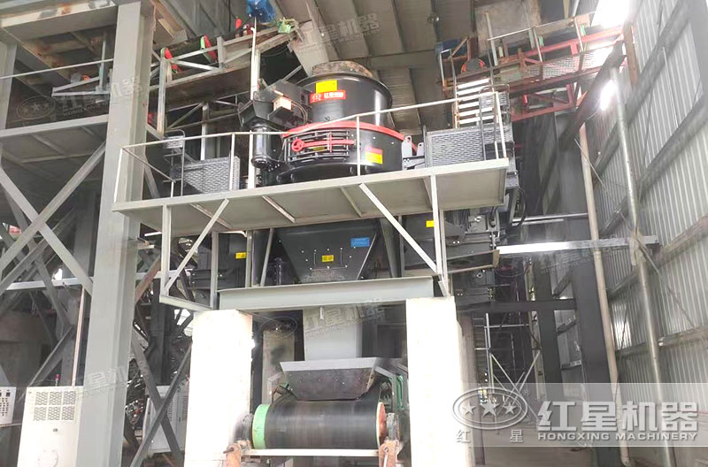 HVI制砂机现场 HVI制砂机现场