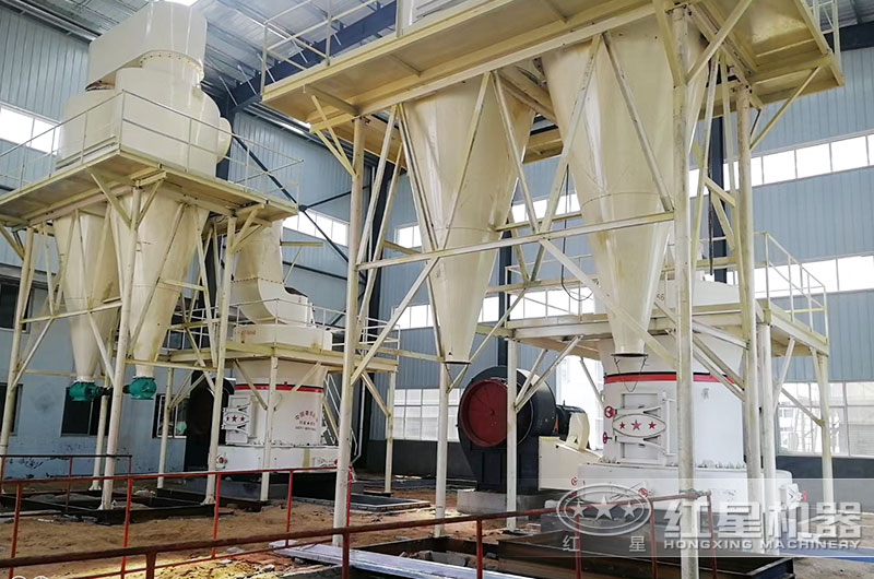 玻璃磨粉现场实拍图 玻璃磨粉现场实拍图