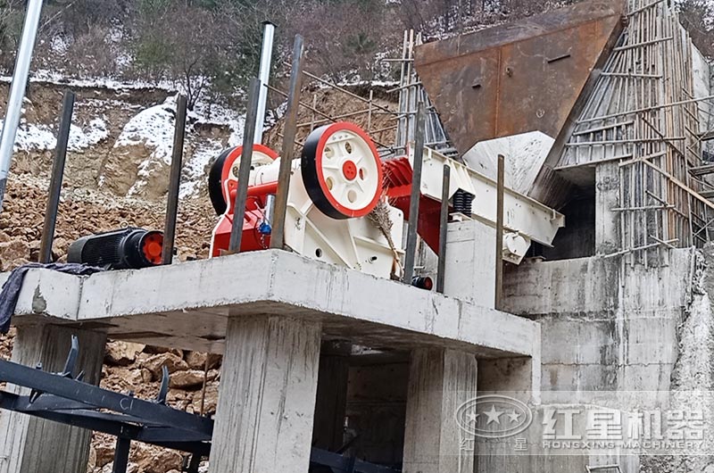 颚式破碎机工作现场图片 颚式破碎机工作现场图片