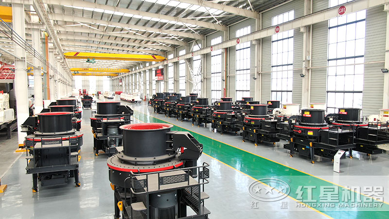 制砂设备车间实拍 制砂设备车间实拍