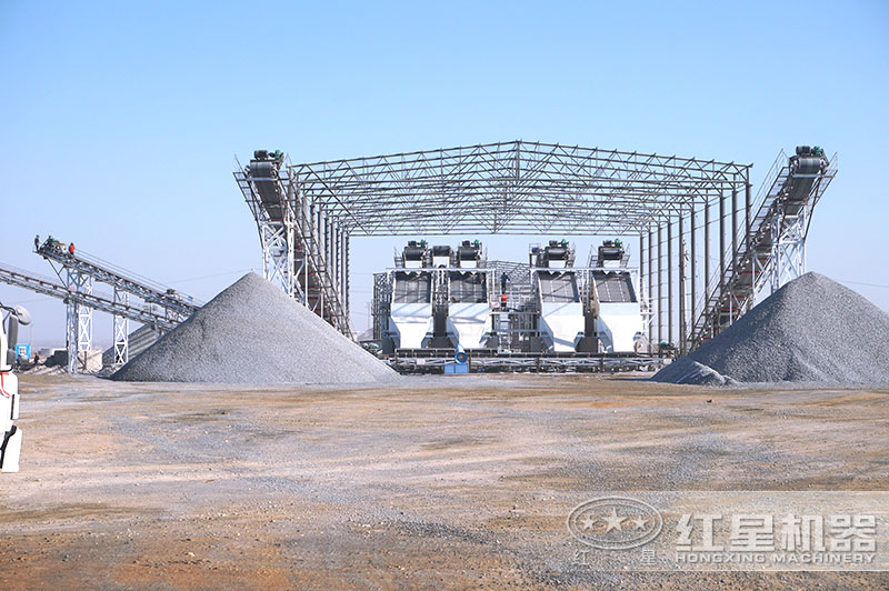 河北客户大型砂石料加工厂 河北客户大型砂石料加工厂