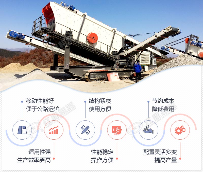 易彩堂厂家移动筛分一体机价格直销 易彩堂厂家移动筛分一体机价格直销