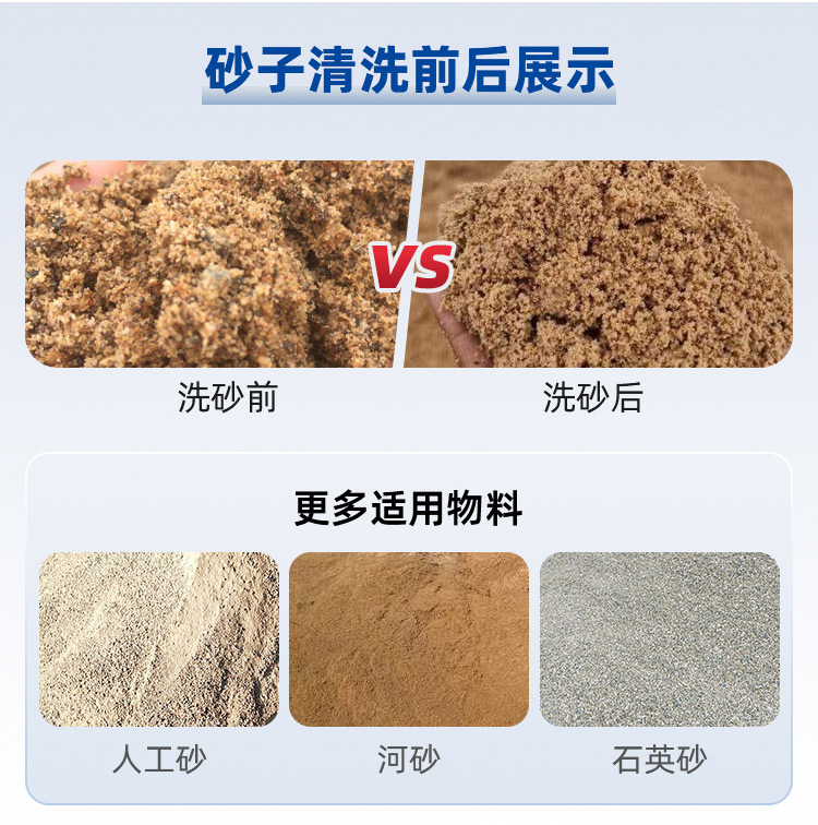 洗砂机效果展示 洗砂机效果展示