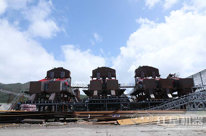 现场近处拍摄振动筛 现场近处拍摄振动筛