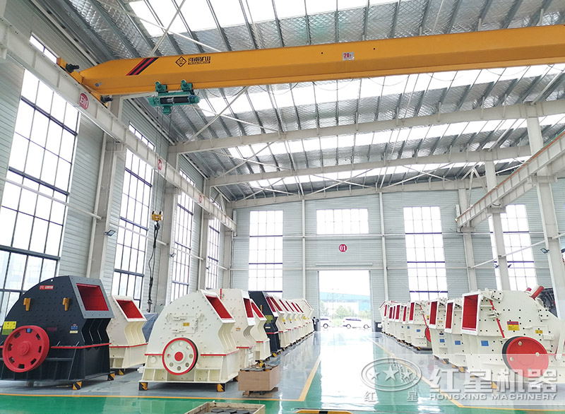 易彩堂机器石子生产线设备厂家车间 易彩堂机器石子生产线设备厂家车间