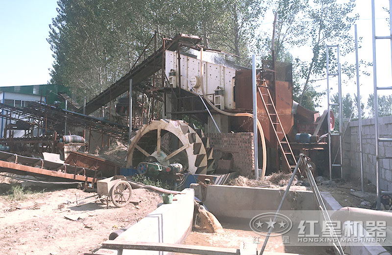 2900洗砂机现场 2900洗砂机现场