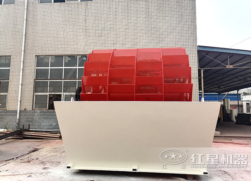 清洗石子设备-轮斗洗石机侧面轮斗展示 清洗石子设备-轮斗洗石机侧面轮斗展示