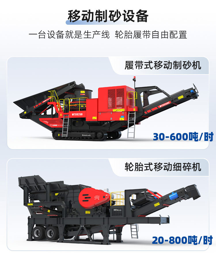 移动制砂机 移动制砂机