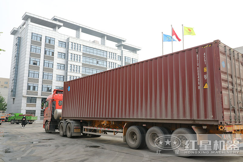 易彩堂机器800锤破集装箱发货现场 易彩堂机器800锤破集装箱发货现场