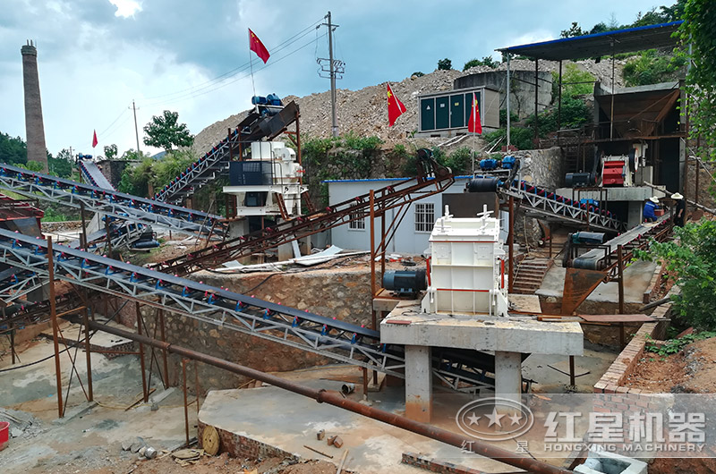 鄂破+反击破+冲击式制砂机 鄂破+反击破+冲击式制砂机