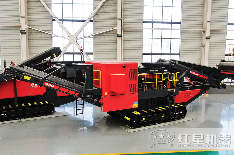 建筑砖渣移动破碎机图片 建筑砖渣移动破碎机图片