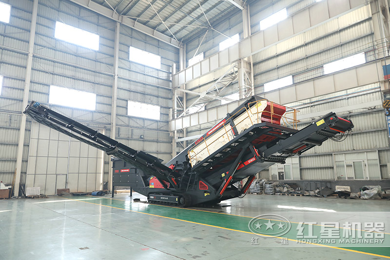 移动破碎机+筛分机 移动破碎机+筛分机