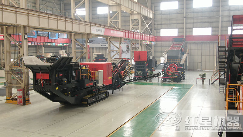 移动大块石头破碎站 移动大块石头破碎站