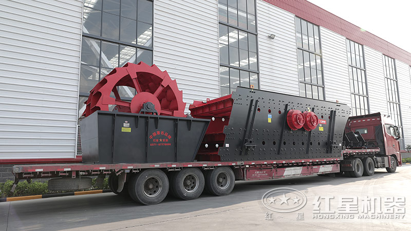 易彩堂机器洗砂设备发货 易彩堂机器洗砂设备发货