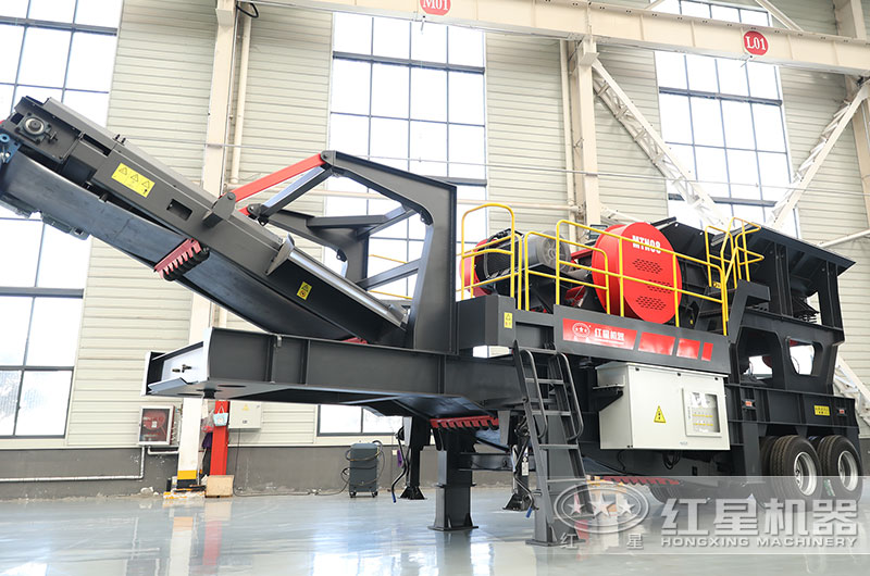 建筑砖渣移动破碎机图片 建筑砖渣移动破碎机图片