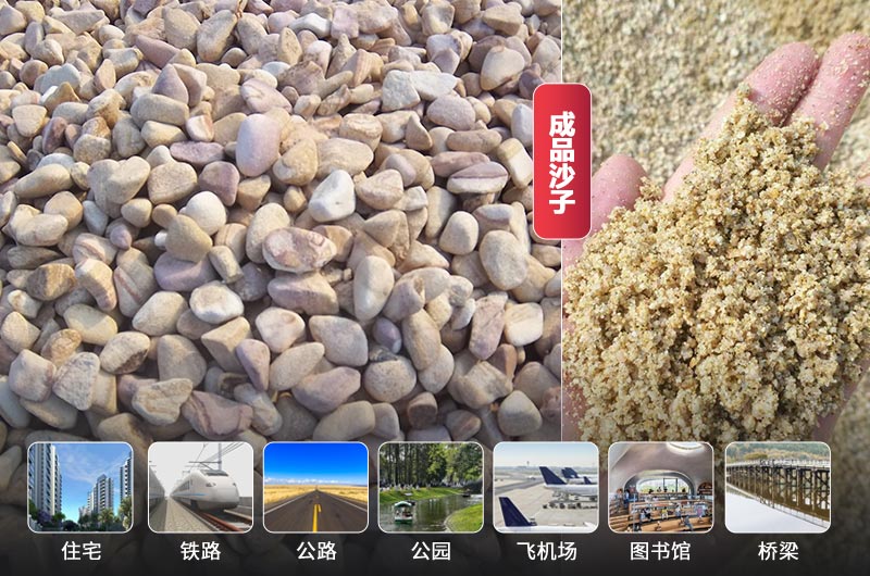 石头碎成沙子应用领域 石头碎成沙子应用领域