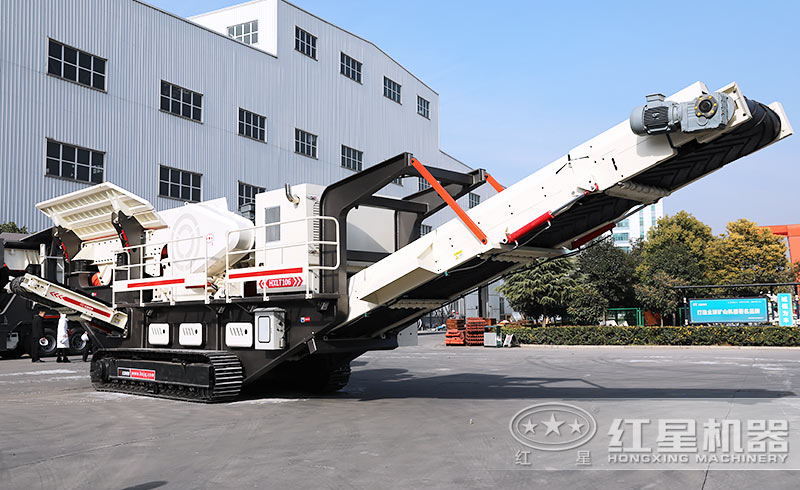 履带移动破碎机+颚式破碎机 履带移动破碎机+颚式破碎机