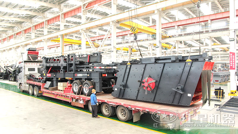 易彩堂机器砂石生产线设备车间发货 易彩堂机器砂石生产线设备车间发货