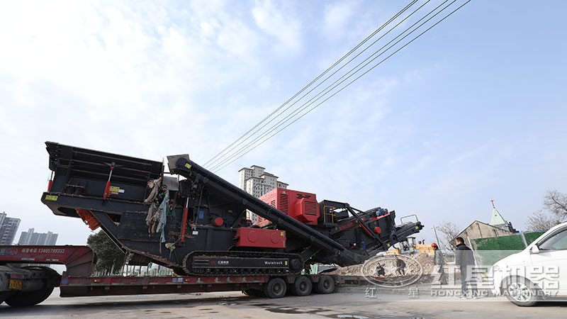 履带建筑垃圾一体粉碎机 履带建筑垃圾一体粉碎机