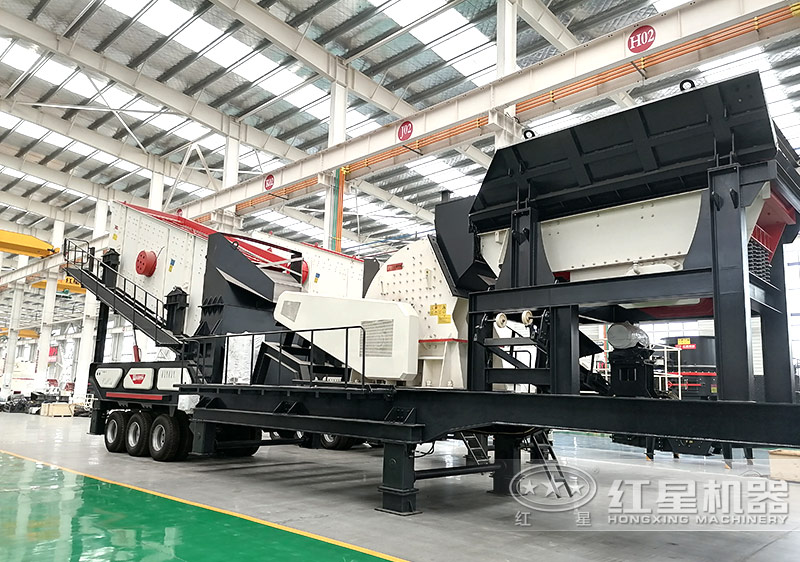 轮胎移动破碎机 轮胎移动破碎机