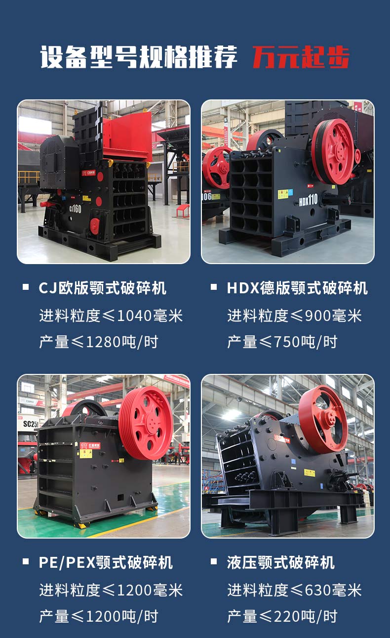 鄂破设备分类 鄂破设备分类
